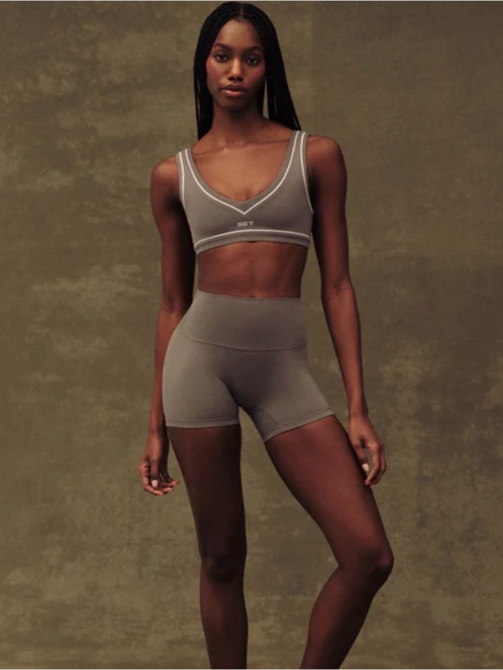 SET Active Bra is a size Medium Bottoms are a small